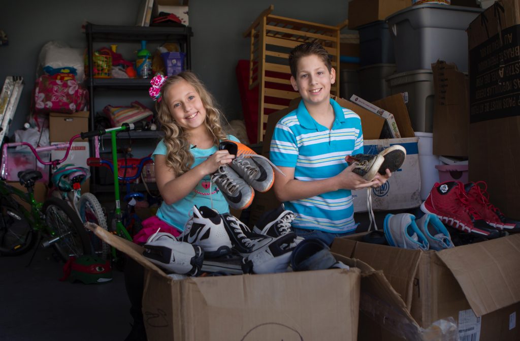 Roxbury's Jefferson School Early Act Collects Shoes for Soles4Souls